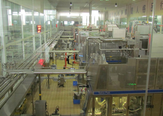 Chiny Automatyzowane systemy przenośników do produkcji mleka mlecznego dostawca