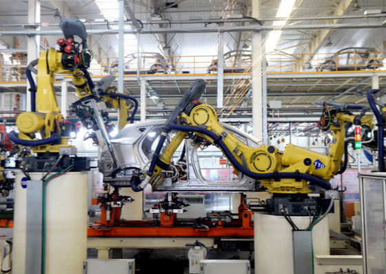 Chiny Montaż samochodów Robotic Packaging Machinery Metal Material High Efficiency dostawca