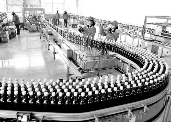 Chiny Linia produkcyjna do produkcji wina ryżowego Szklane butelki Inteligentny system sterowania PLC dostawca